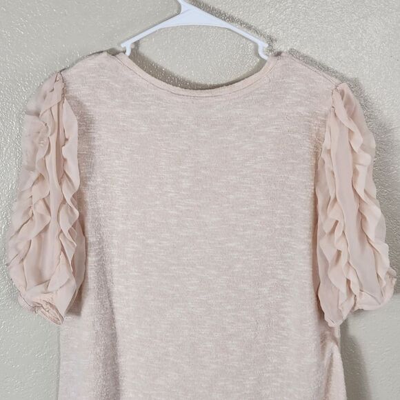 C Est. 1946 Top Size M Light Peach Crew Neck - Picture 7 of 8